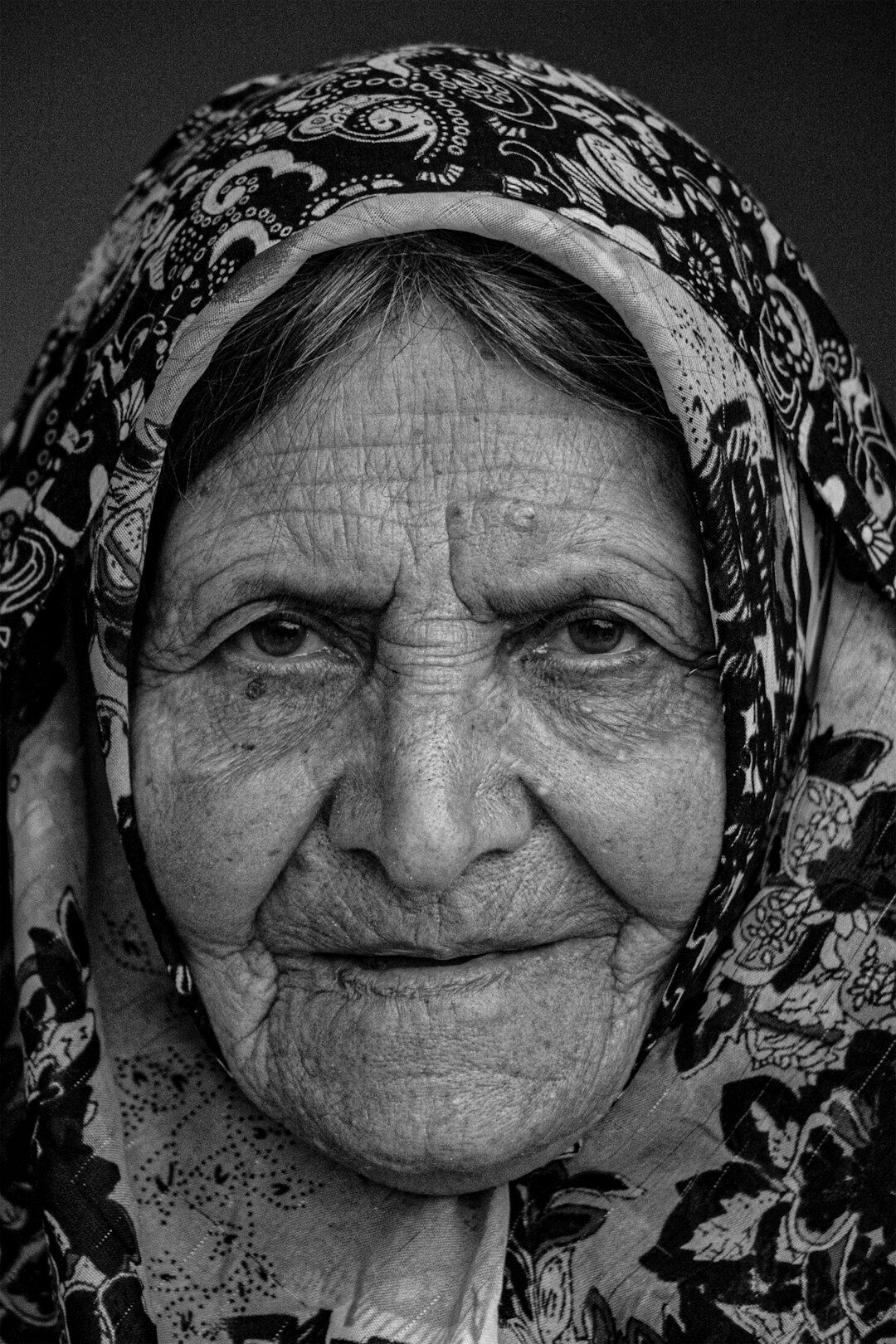 elderly person portrait